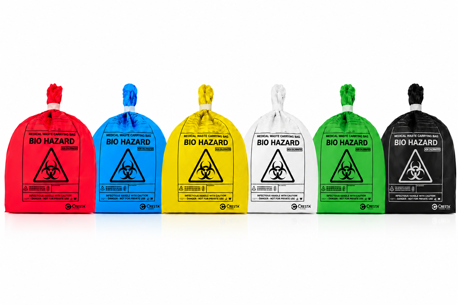 Biohazard Waste Bags Yellow